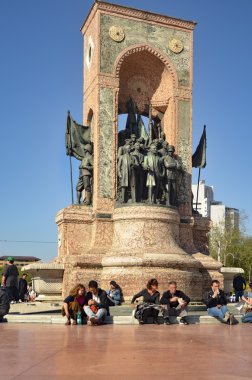 Istanbul Taksim Cumhuriyet Anıtı