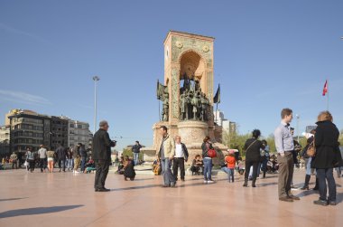 Istanbul Taksim Cumhuriyet Anıtı