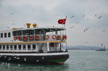 Istanbul'da feribot 
