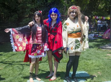 Asya Cosplay gün etkinlik Istanbul'da