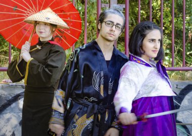 Asya Cosplay gün etkinlik Istanbul'da