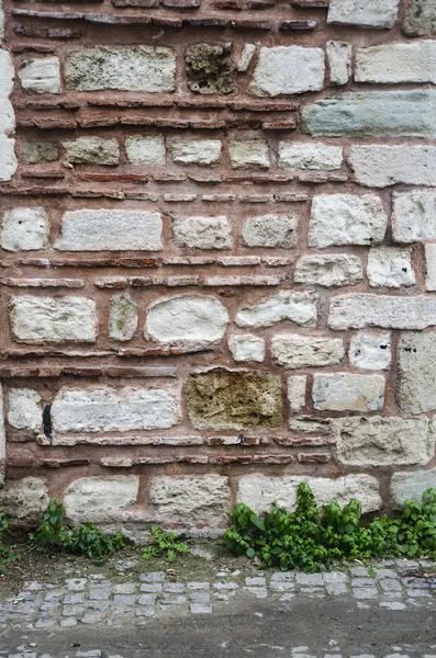 Paredes de pedra históricas, estrutura otomana em 1571 . — Fotografia de Stock