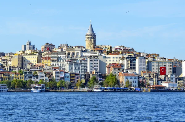 Istanbul Galata Kulesi ve Cityscape — Stok fotoğraf