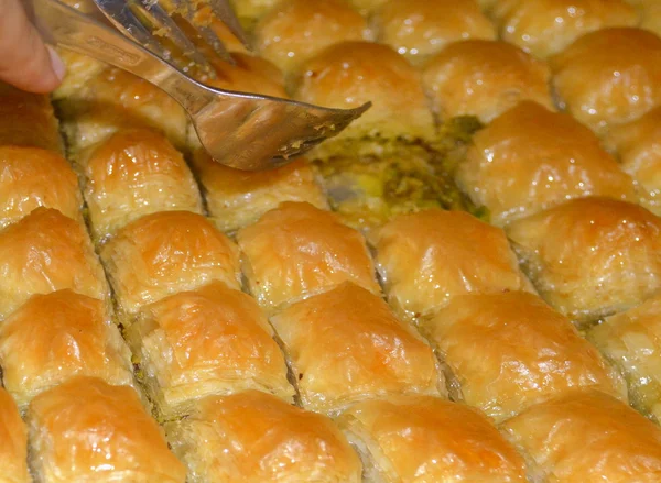 Tradiční turecké baklavu — Stock fotografie