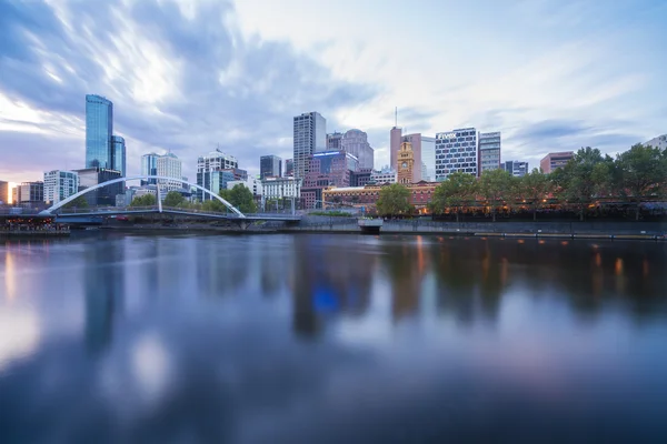 City at sunset — Stock Photo, Image