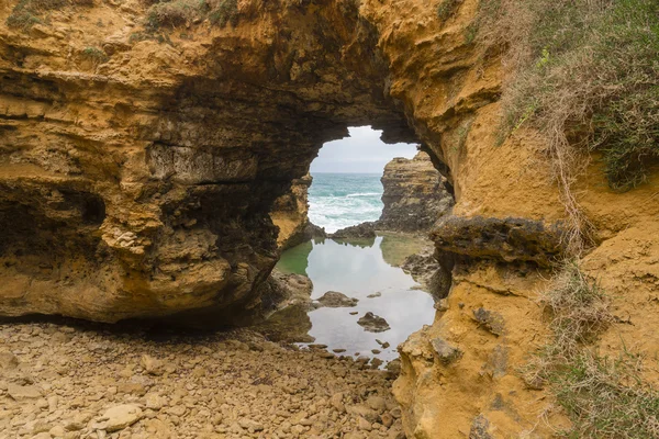 De grot in Victoria, Australië — Stockfoto