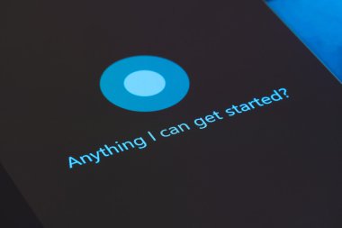 Cortana içinde pencere eşiği 10