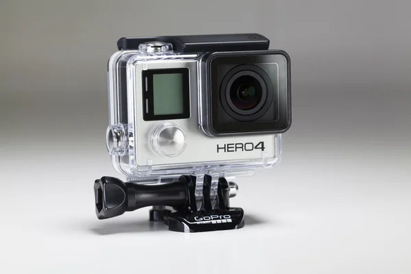 Eroe GoPro 4 nero — Foto Stock