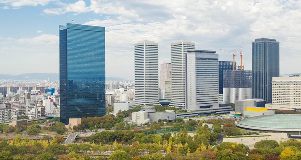 Modern buildings in Osaka, Japan — Stock Photo, Image