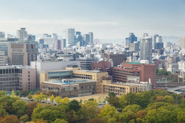 View of Osaka city in daytime — Stock Photo, Image