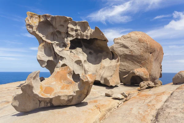 Rocas notables en la isla Canguro, Australia Meridional — Foto de Stock