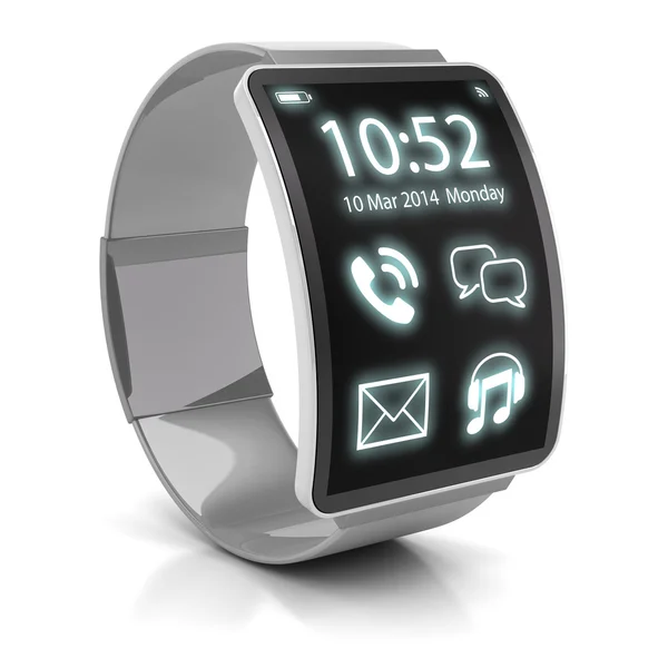 Smartwatch, rendering 3d — Foto Stock