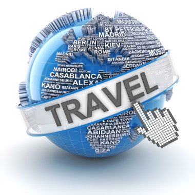Küresel dünya seyahat