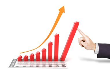 Emlak piyasası büyüyen tutun