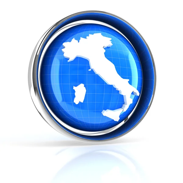 Ikona Włochy — Zdjęcie stockowe