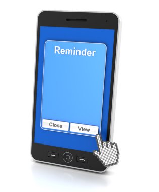 Akıllı telefon uyarı mektubu