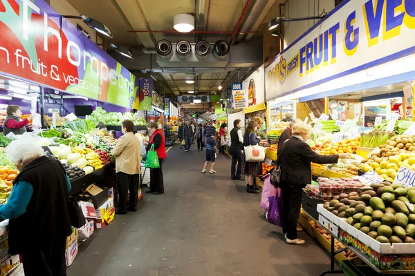 Mercato centrale di Adelaide — Foto Stock