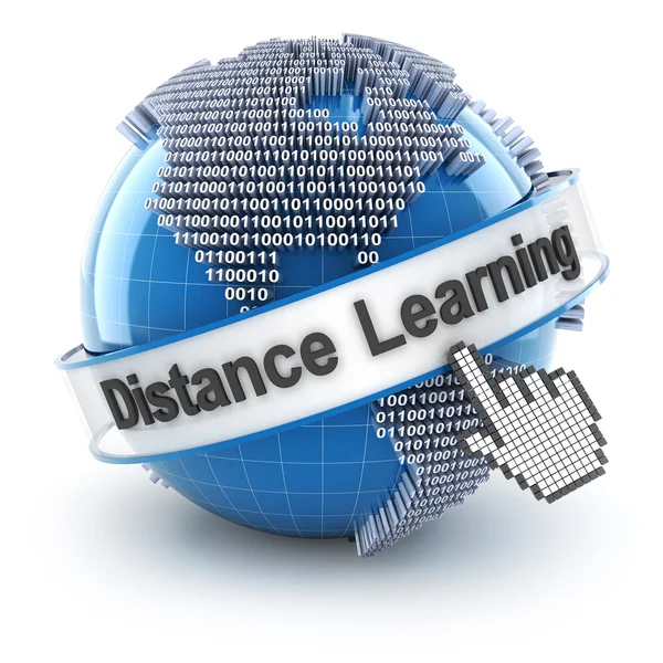 Distance learning — Stock Photo, Image