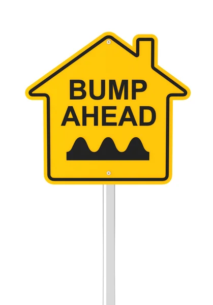 Bumpy real estate market ahead — Stock Photo, Image