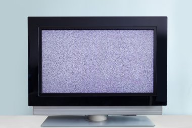 Modern Lcd Tv sinyal gürültü ile