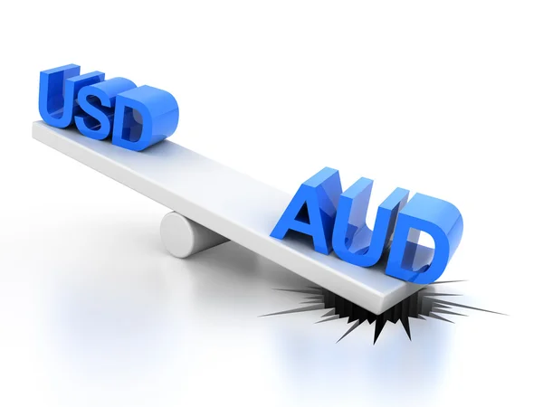 Strong australian dollar concept — Stock Photo, Image