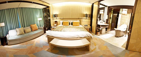 Luxusní hotelový pokoj — Stock fotografie