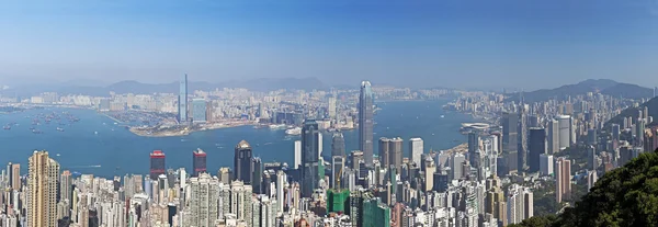 Гонконг в дневное время — стоковое фото