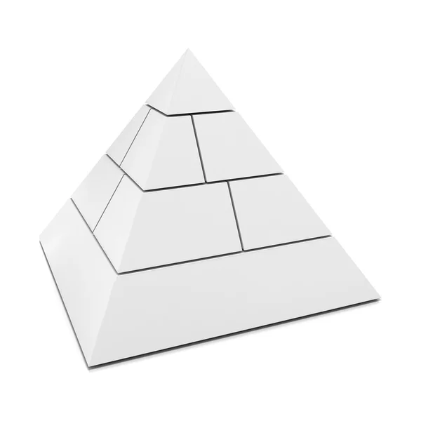 Tom 3d pyramid — Stockfoto