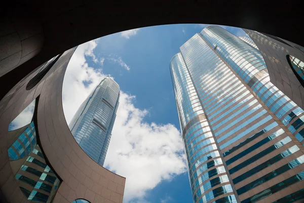 Edificios financieros — Foto de Stock