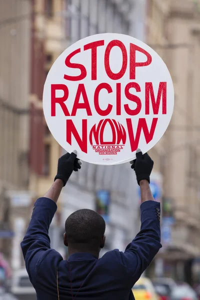 Protesta contro il razzismo — Foto Stock