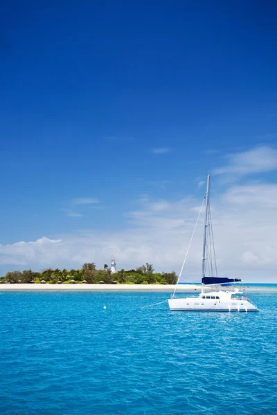 Îles basses à Grande barrière de corail, Australie — Photo