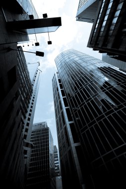 Hong Kong 'da gökdelenler