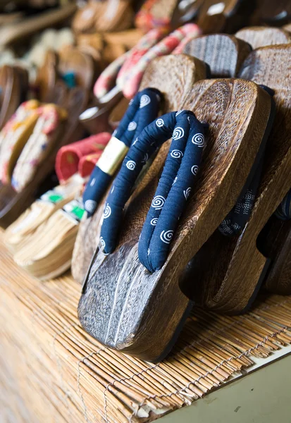 Japanse sandalen — Stockfoto