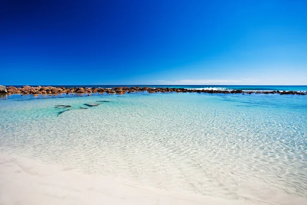 Rockpool na baía de Stokes, Ilha Canguru — Fotografia de Stock