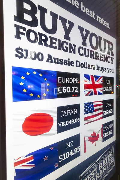Курсы иностранных валют — стоковое фото