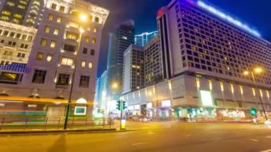 Hong Kong turistik alanının Hyperlapse video