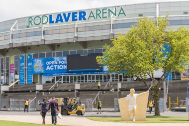 Rod Laver Arena için Avustralya Açık hazırlanıyor