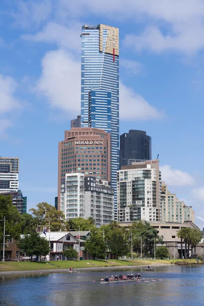 Mebourne Cbd ikonik binalarda — Stok fotoğraf