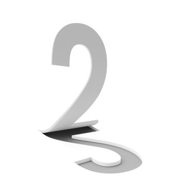 İki numara, 3d render