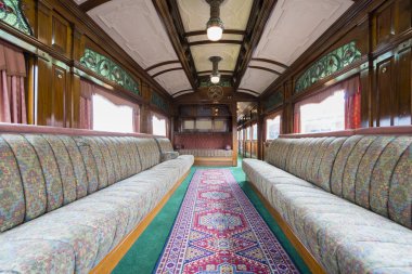 Lüks vintage tren vagonu
