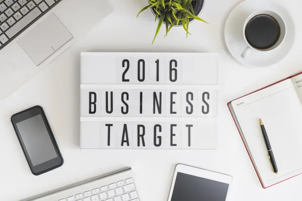 Business target 2016 — Stock Photo, Image