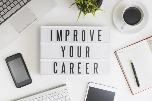 Improve your career concept — Stock Photo, Image