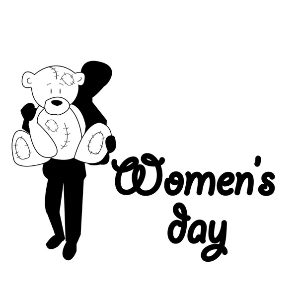 8 marca-dzień kobiet . — Wektor stockowy