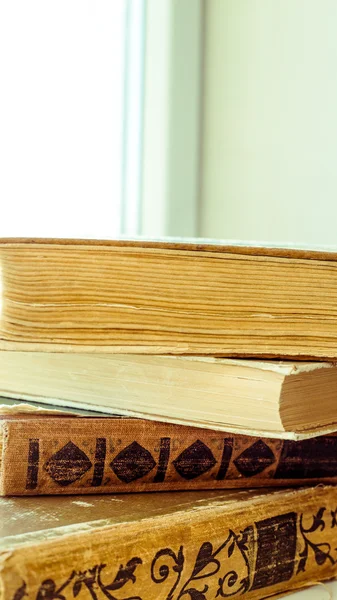 Book on the window — Stock Photo, Image