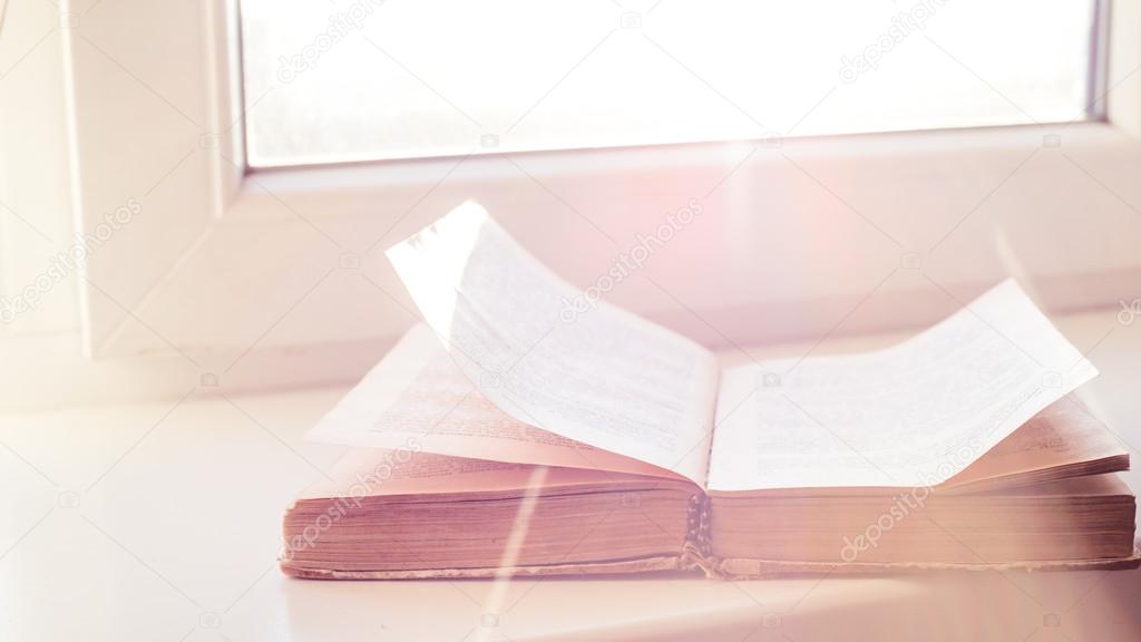 Book on the window