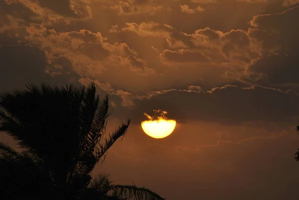 Bella Vista Sul Tramonto Sera — Foto Stock