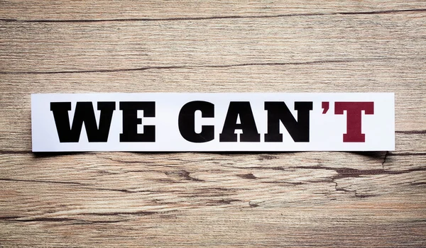 Podemos. — Foto de Stock