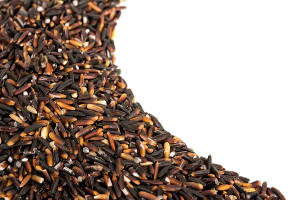 Siyah pirinç dalga izole