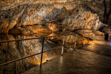 Baradle mağara Aggtelek Milli Parkı'Hungury
