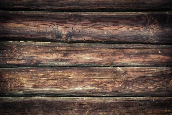 Fond en bois brun foncé — Photo